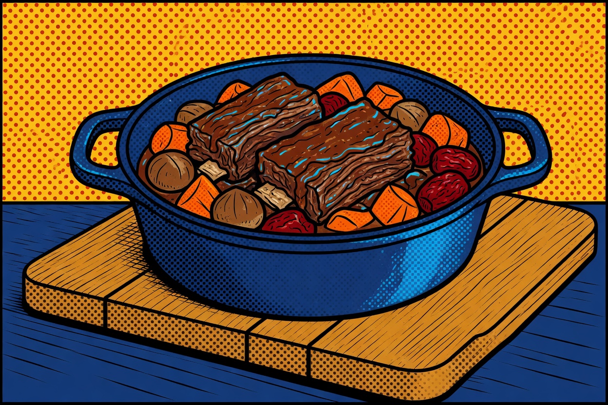 Galbi Jjim — Braised Short Ribs (Restaurant Style)
