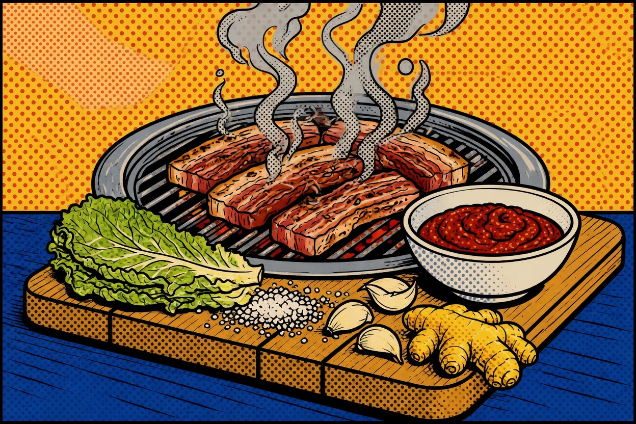 Samgyeopsal Gui — Grilled Pork Belly