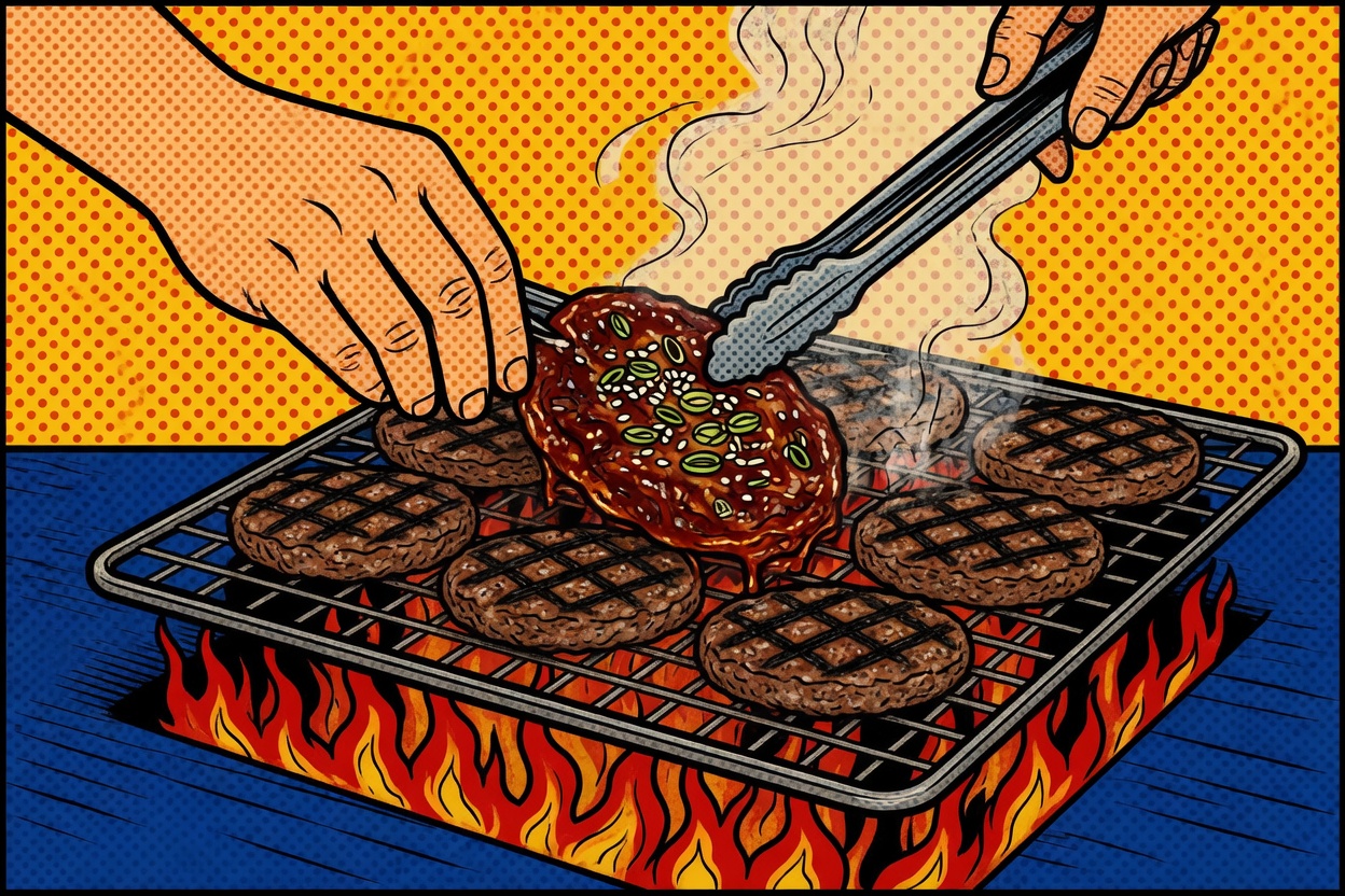 Tteok Galbi — Minced Short Rib Patties